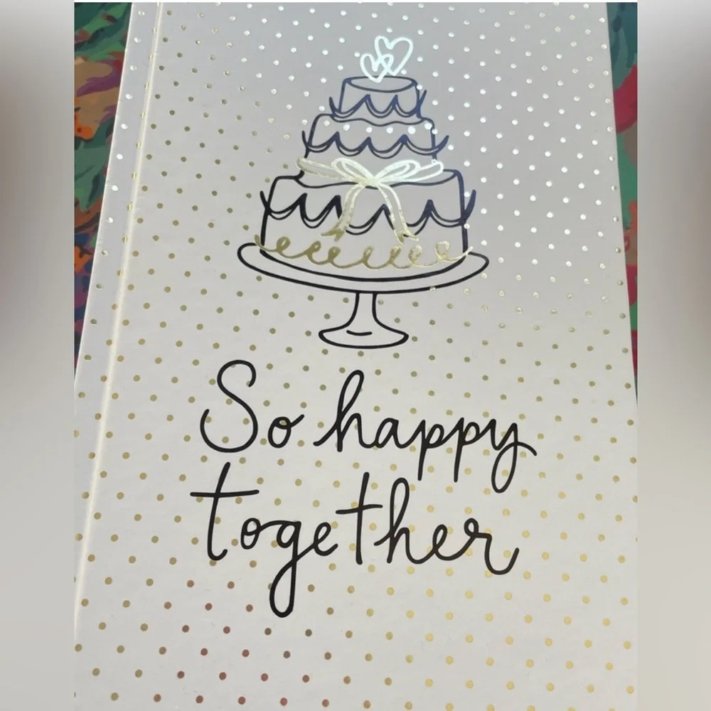 NEW Kate Spade Engagement Wedding Bride Bachelorette Planner Journal Book Gift